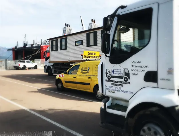 Convois exceptionnels en Corse